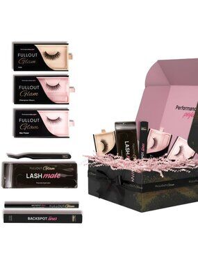Glam Magnetic Eyelashes & Eyeliner Kit - Perfect Beauty Gift Box for Stunning